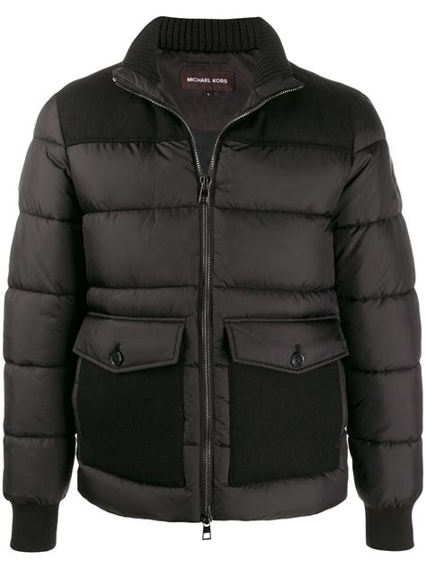 michael kors padded jacket mens